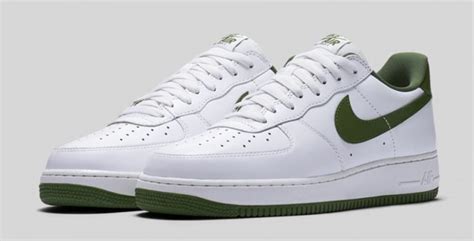 forest green air force ones